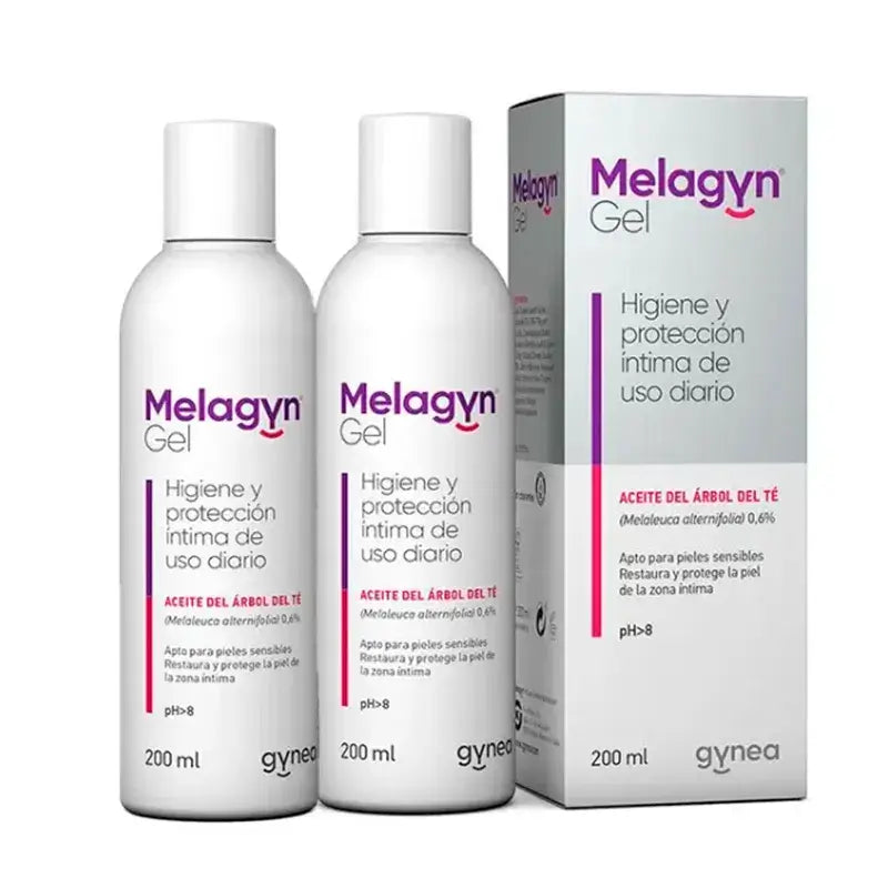 Melagyn Gel per l'igiene intima Confezione da 2 x 200 ml