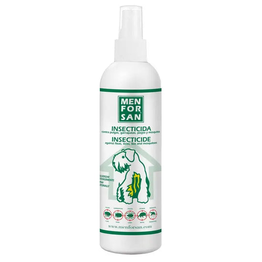 Menforsan Insetticida per cani con tetrametrina e permetrina 500 ml