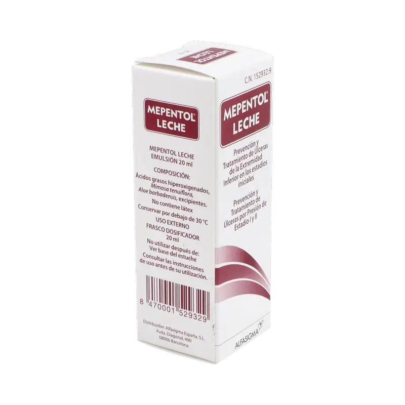 Mepentol Latte Emulsione 20 ml