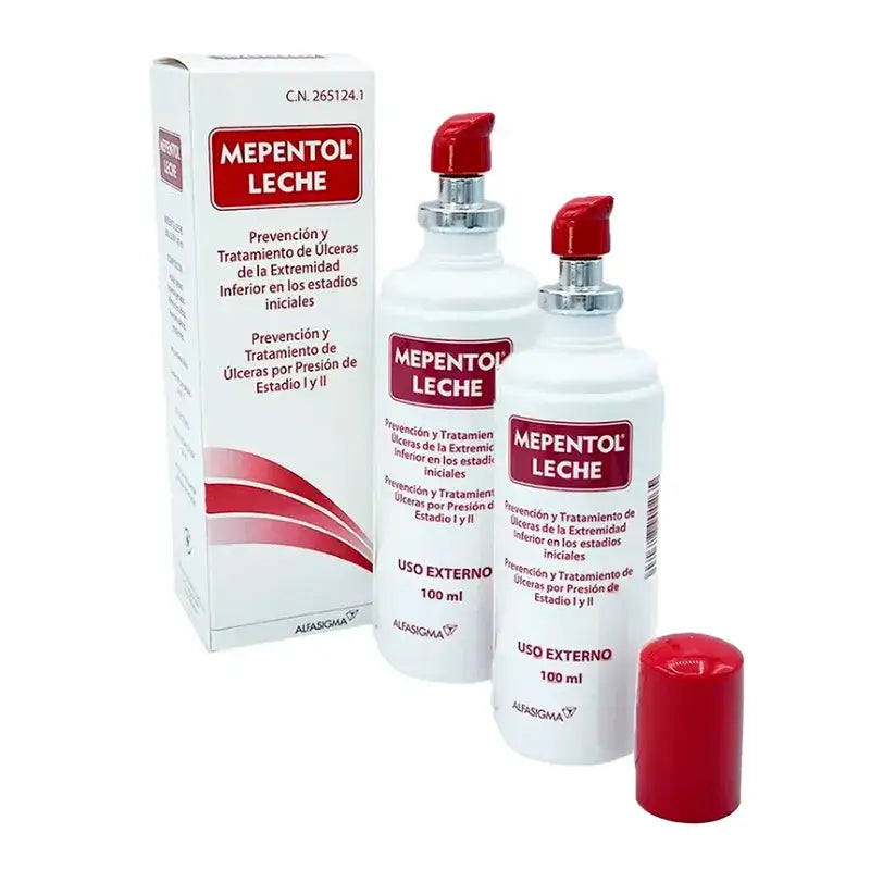 Mepentol Latte Emulsione, 2 x 100 ml
