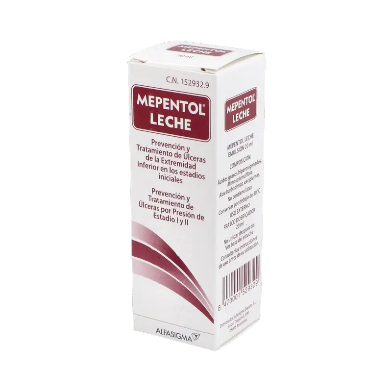 Mepentol Latte Emulsione, 2 x 20 ml