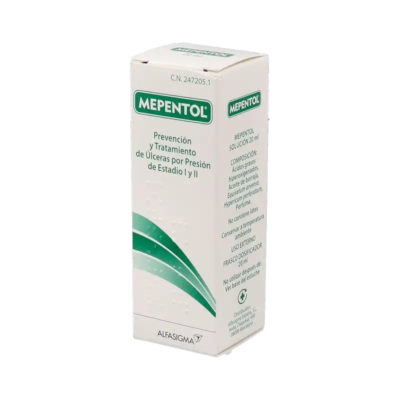 Mepentol Spray per ulcere, 3 x 20 ml