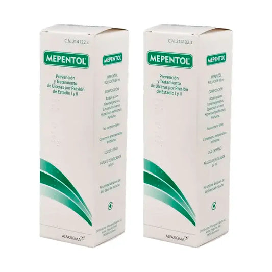 Mepentol Spray per ulcere, 2 x 60 ml
