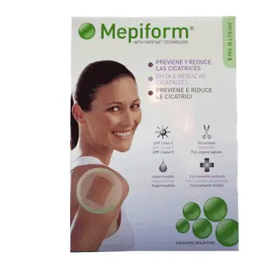 Mepiform Scar Reducer Silicone 5 x 7,5 cm 5 Sheets R293740