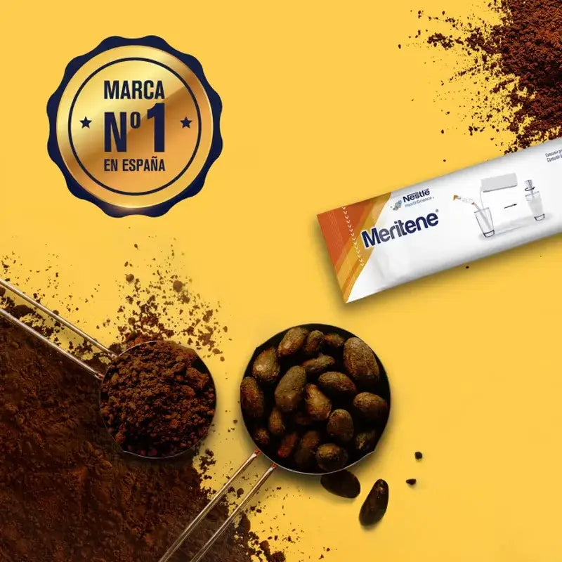 Meritene Forza e Vitalità Shake al gusto di cioccolato, 15 bustine x 30 g
