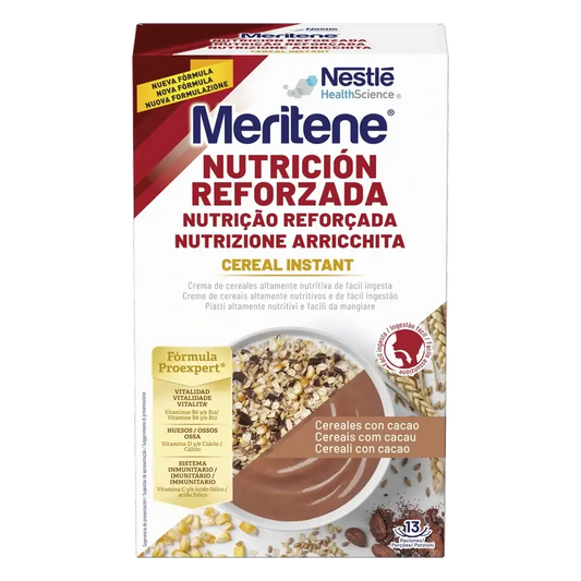 Meritene Reinforced Nutrition Cereali istantanei - Cacao , 1 bustina da 520 grammi