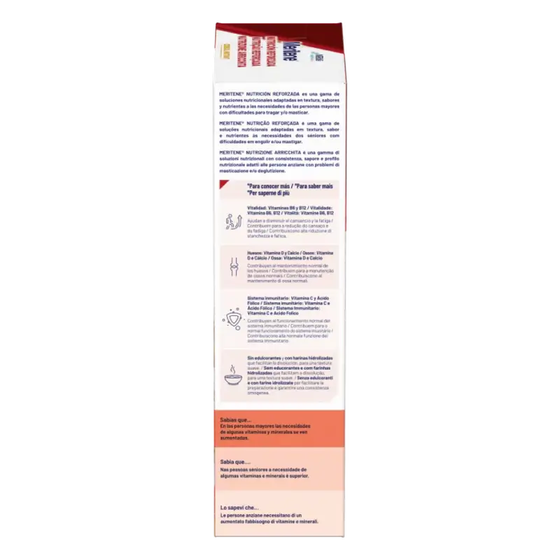 Meritene Reinforced Nutrition Cereali istantanei - Multifruit , 1 bustina da 520 g
