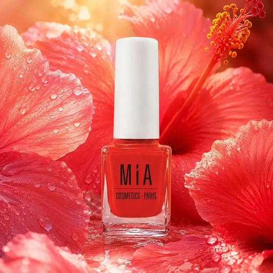 Mia Cosmetics Paris Smalto per unghie Hibiscus Radiant Glow, 11 ml