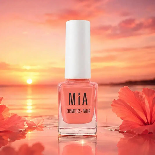 Mia Cosmetics Paris Smalto per unghie Sunset Coral Radiant Glow, 11 ml