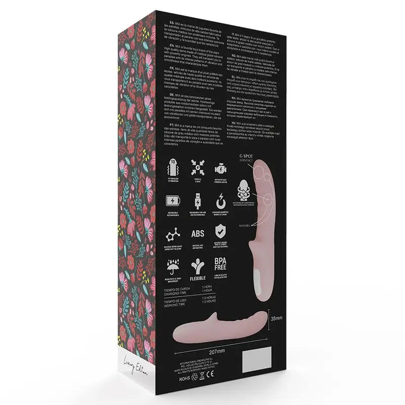 Mia Pisa Vibratore Rotante Rosa