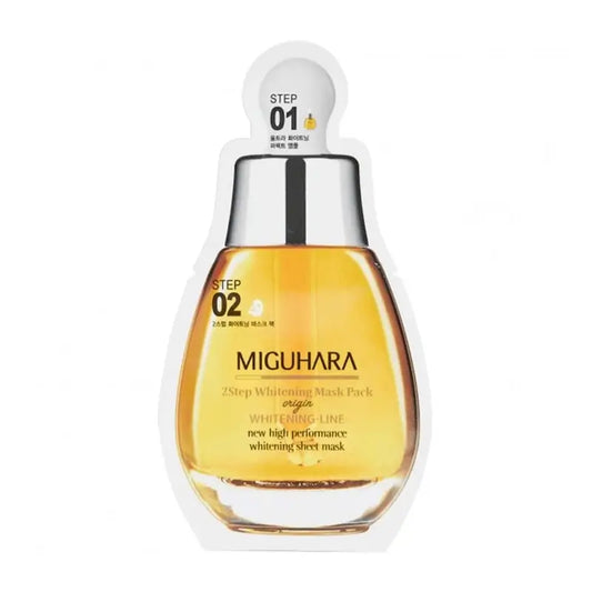 Miguhara Maschera sbiancante in 2 fasi Origine, 1,7ml + 25ml