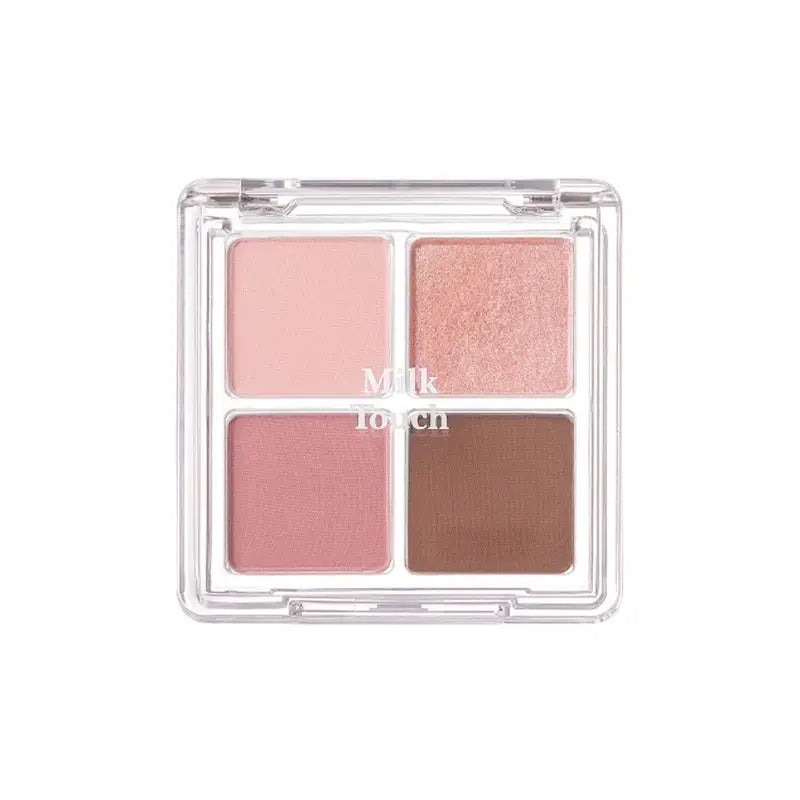 Milk Touch Be My First Eye Palette Purple Rose Shower , 1,9 gr x 4