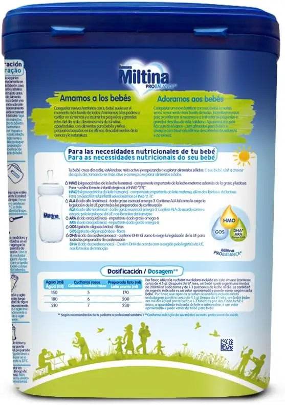 Miltina 2 Probalance Latte Formula, 800 gr