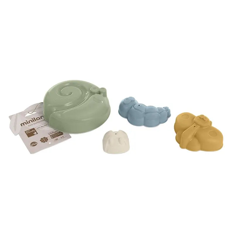 Miniland Eco Set 4 stampi Arena Cool