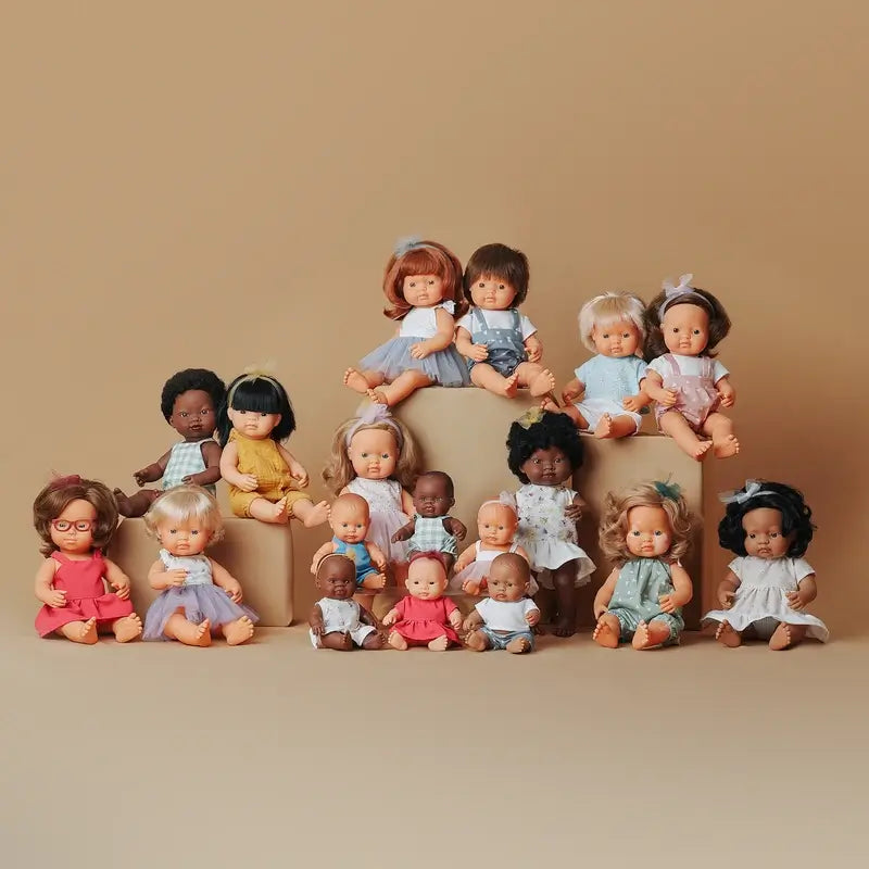 Bambola africana Miniland 38 cm I miei amici e me