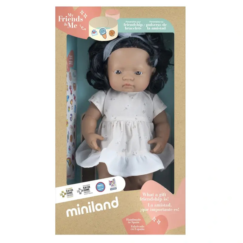 Miniland Latin Doll 38 cm I miei amici e me