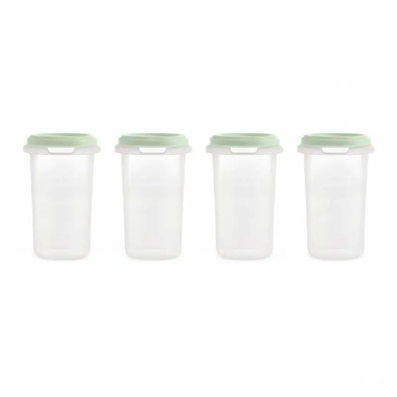 Miniland Set di 4 mentine ermetiche da 330 ml