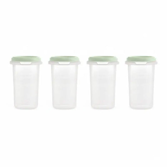Miniland Set di 4 mentine ermetiche da 330 ml