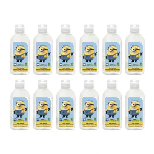 Acofar Gel idroalcolico per bambini Minions, 12x100 ml