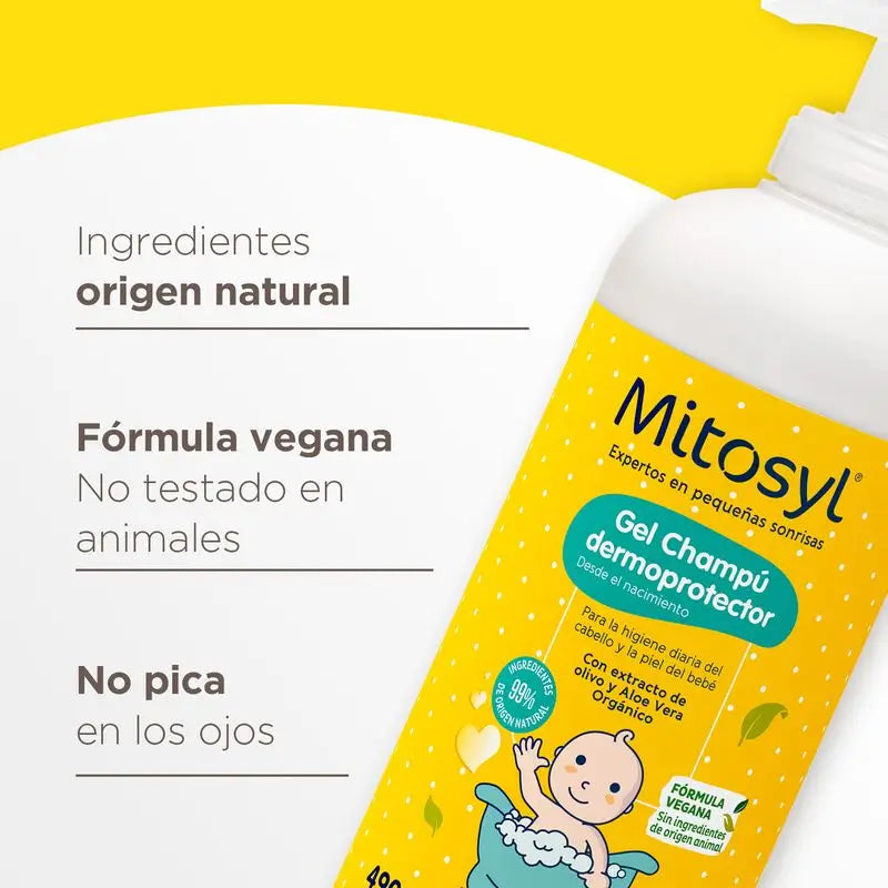 Mitosyl Baby Shampoo Gel Dermo-Protettivo, 490 ml