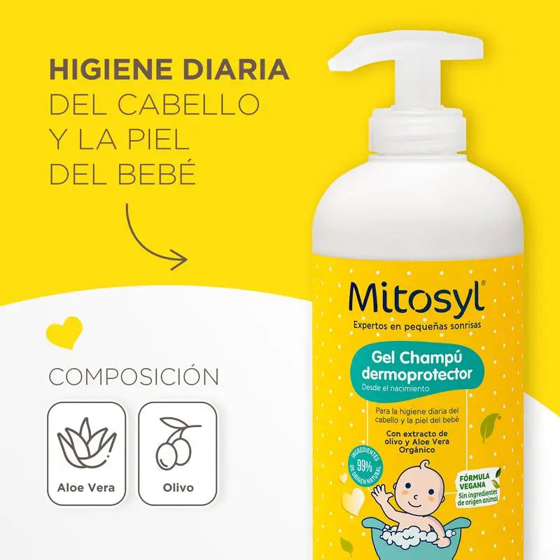 Mitosyl Baby Shampoo Gel Dermo-Protettivo, 490 ml