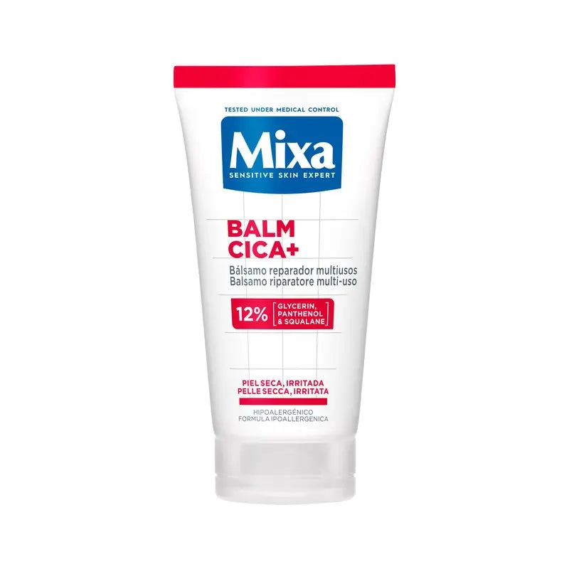 Mixa Balm Cica+, Balsamo riparatore multiuso, 50 ml