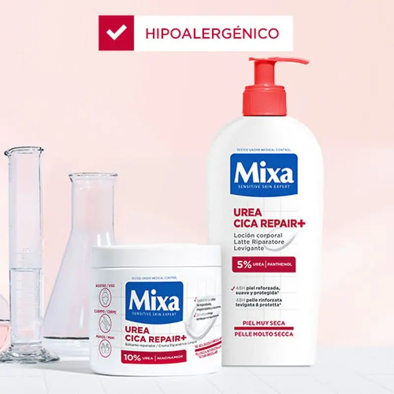Mixa Urea Cica Repair+ Lozione per il corpo per pelli molto secche 250 ml