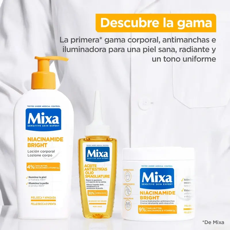 Crema antimacchia alla niacinamide Mixa, 400 ml