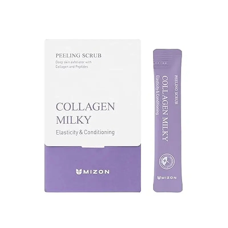 Mizon Collagen Milky Peeling Scrub, 40 pezzi.