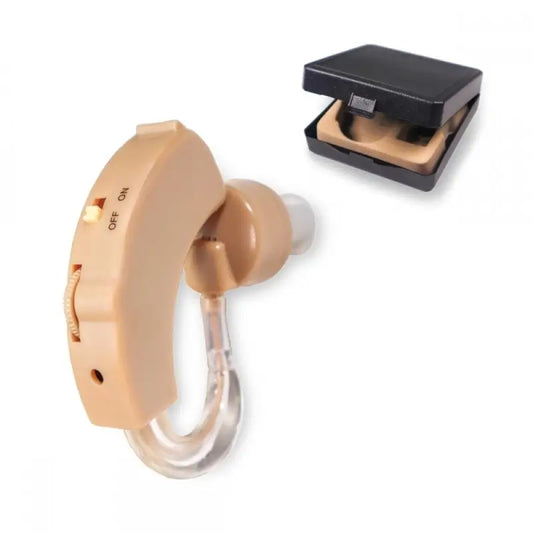 Amplificatore acustico Mobiclinic - 5 livelli di volume - adattabile - rotazione di 360º - Beige - Earplus 2