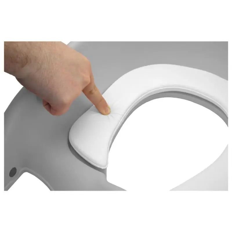 Sedile WC pieghevole per bambini Mobiclinic Lala Grigio e Bianco