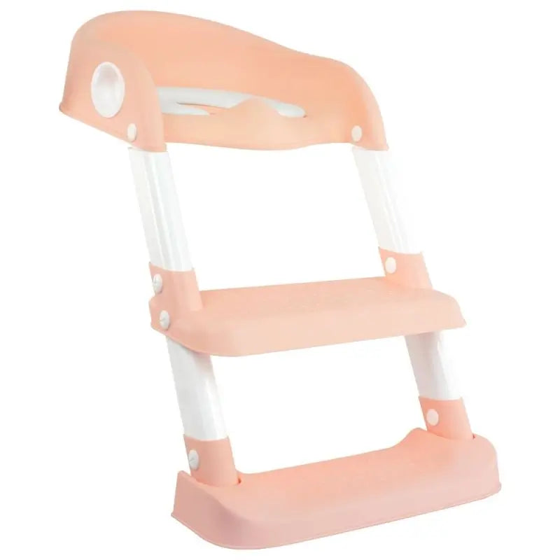 Sedile WC per bambini pieghevole Lala Rosa e Bianco di Mobiclinic