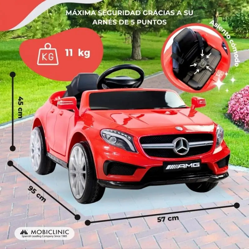Auto elettrica Mobiclinic Turbo Red