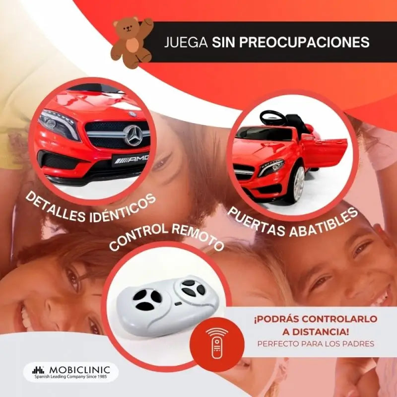 Auto elettrica Mobiclinic Turbo Red
