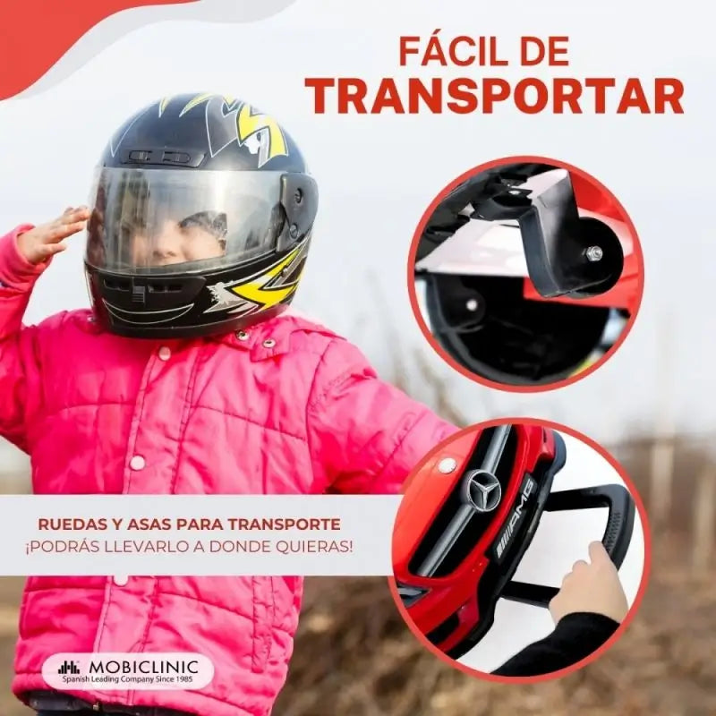 Auto elettrica Mobiclinic Turbo Red