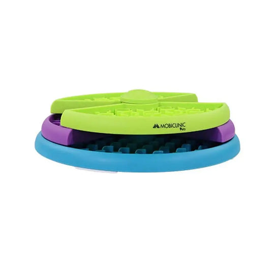 Mobiclinic mangiatoia interattiva per cani a tre strati 26X26X7,5Cm