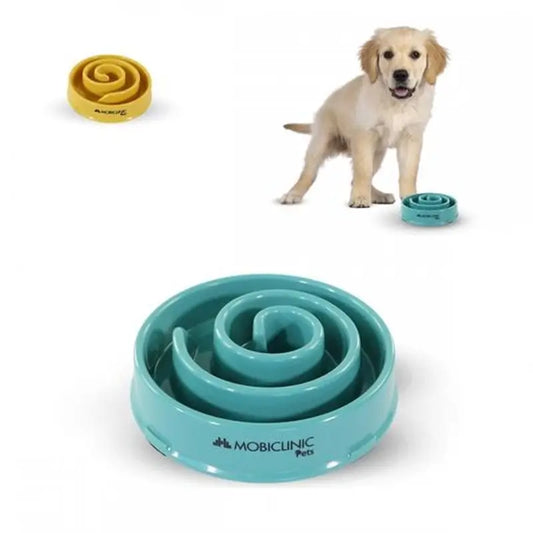 Mobiclinic Alimentatori lenti Antivoracità Antiscivolo 500Ml Spirale 19,5X4,6X20,6Cm