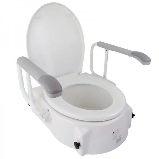 Mobiclinic Ascensore da bagno modello Muralla con coperchio, pieghevole e regolabile fino a 5, 10 e 15 cm