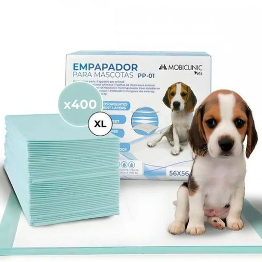 Mobiclinic Pet Soaker 56X56 Cm 400Uds Super-Assorbente Trasportabile Pp-01