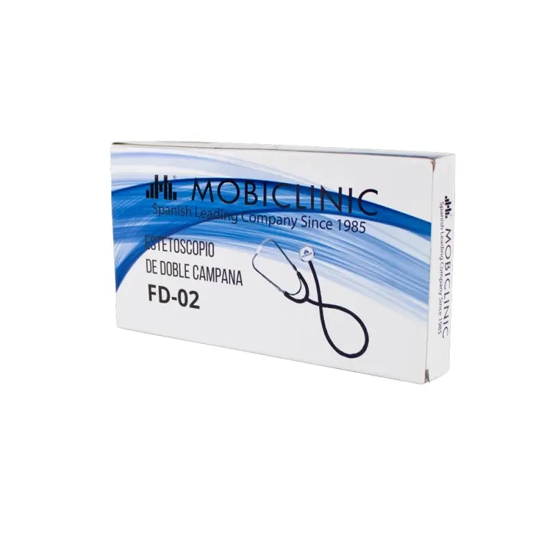 Stetoscopio Mobiclinic a doppia campana - Alluminio - Nero