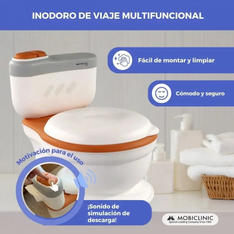 Mobiclinic Toikid per bambini da 1 a 6 anni arancione