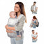 Mobiclinic Moley 6 In 1 Marsupio Grigio
