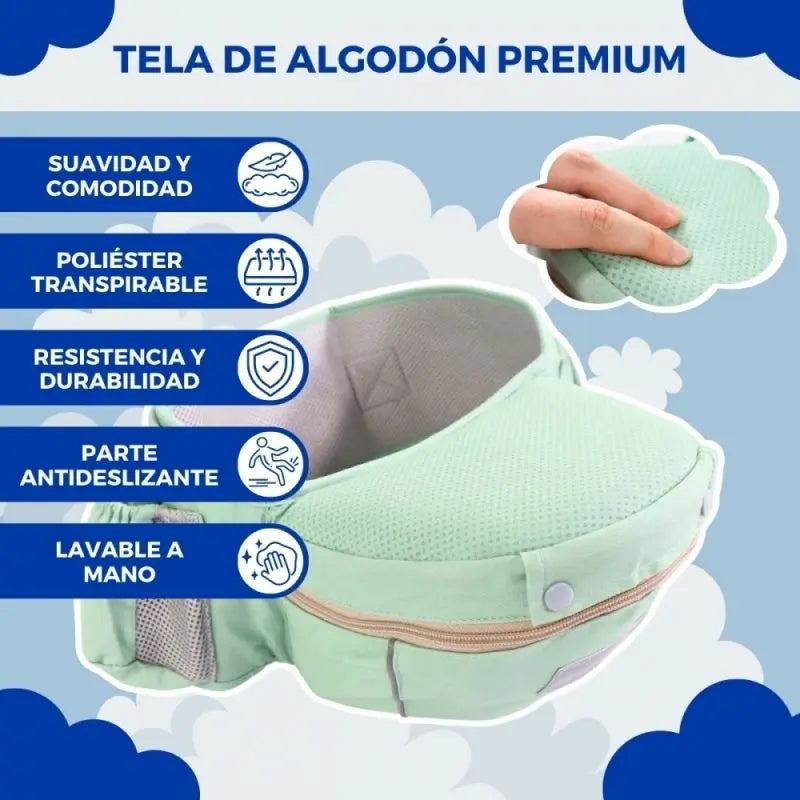 Mobiclinic Moley 6 In 1 Marsupio Verde