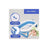 Mobiclinic Baby Bath Pack - Vaschetta per neonati - Pieghevole - Antiscivolo - Blu - Termometro da bagno - Senza mercurio