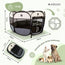 Box per cani pieghevole Mobiclinic 110 X 100 X 57