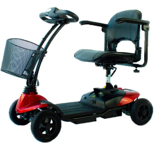 Mobiclinic Scooter Mobilità Ridotta - Auton. 10 Km - 4 ruote - compatto e smontabile - 12Ah - 250W - Virgo - Mobiclinic