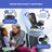 Seggiolino auto per neonati Lionfix Max 100-150 cm Nero