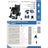 Carrozzina elettrica pieghevole Mobiclinic - Auton. 20 Km - 20Ah - Motore - Acciaio - Nero - Cenit
