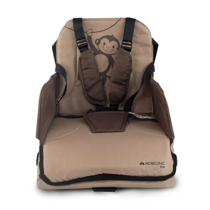 Seggiolone da viaggio pieghevole Mobiclinic Monkey Beige