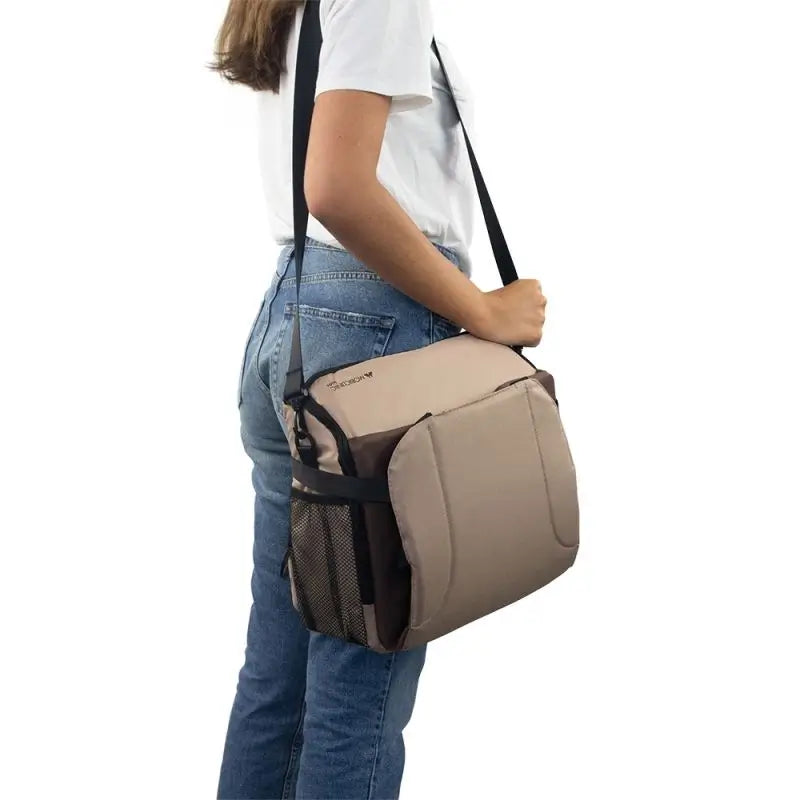 Seggiolone da viaggio pieghevole Mobiclinic Monkey Beige